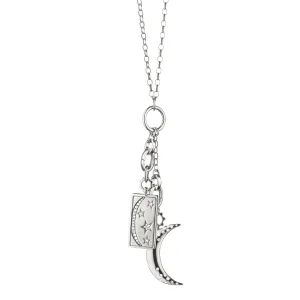 "Dream" and "Sun, Moon and Stars" Medallion Necklace