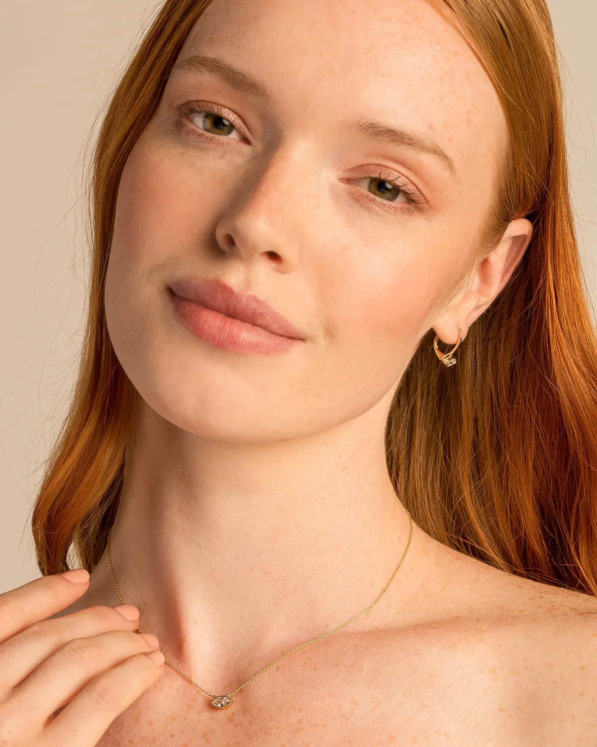 Radiance Marquise Solitaire Necklace