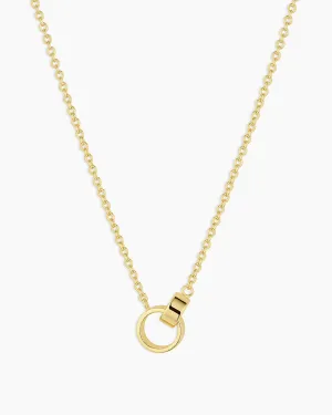 Rose Interlocking Necklace