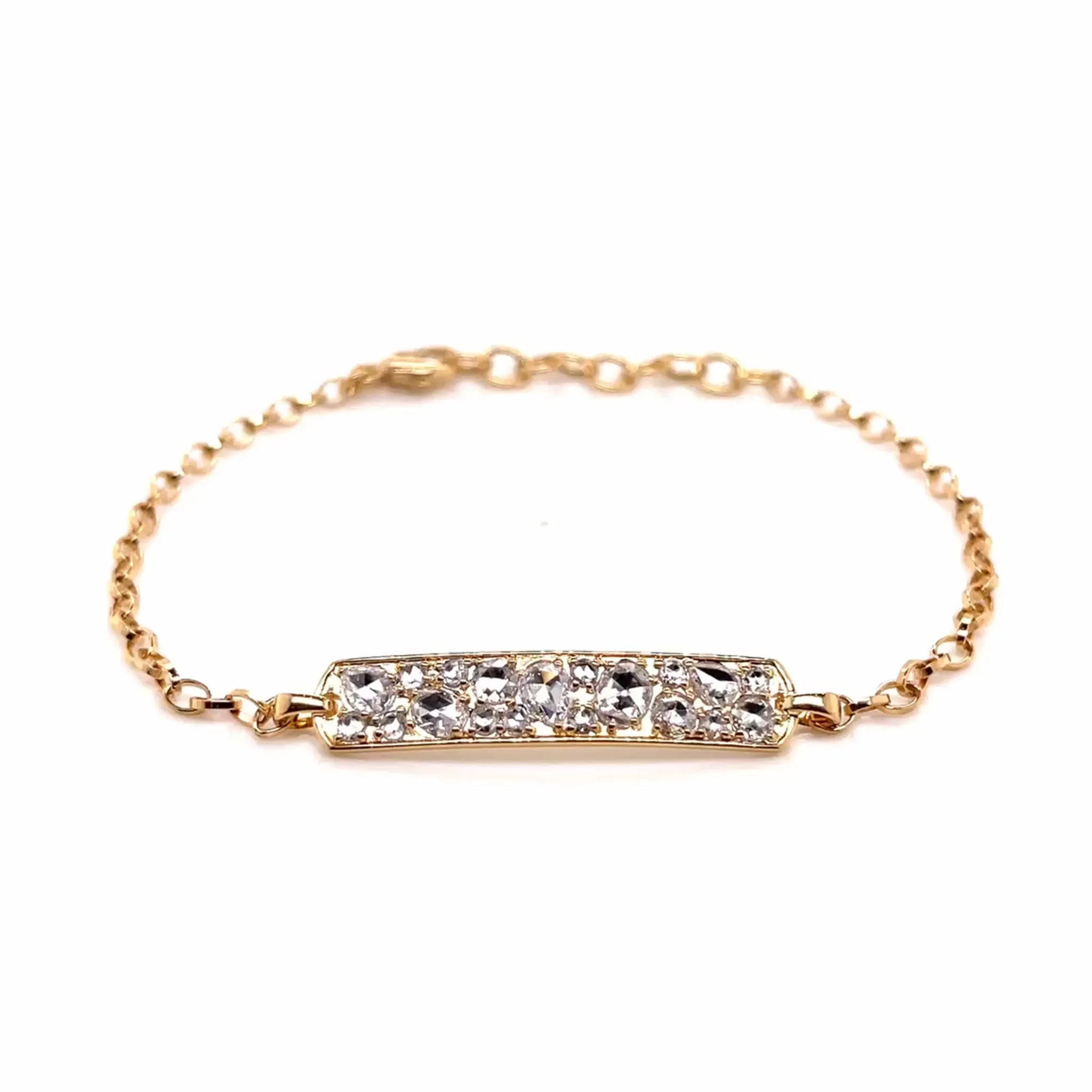 Rosecut Diamond "Carpe Diem" Petite Poesy Bracelet