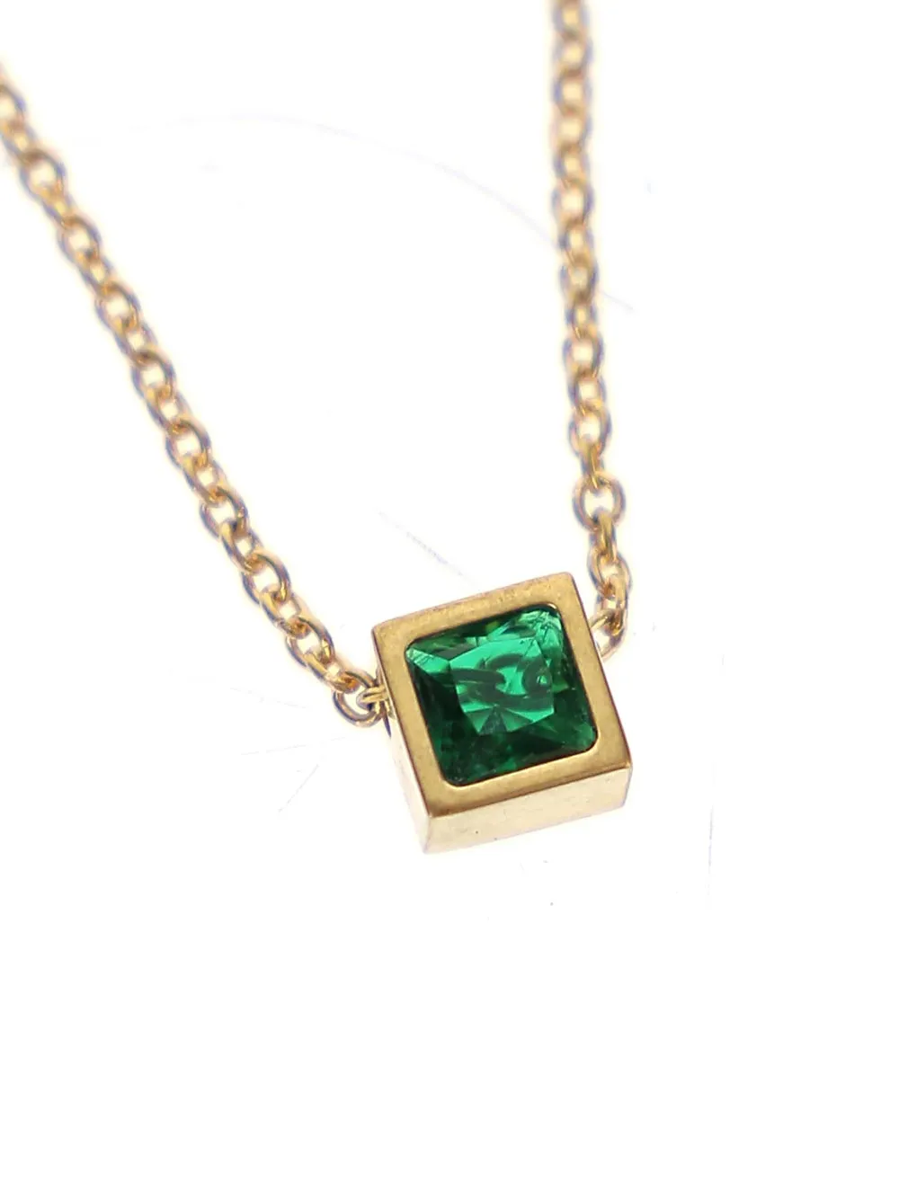 Saint Laurent Embellished Pendant Necklace