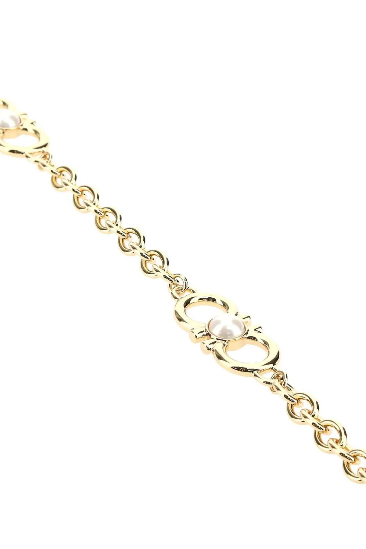 Salvatore Ferragamo Gancini Chain Necklace