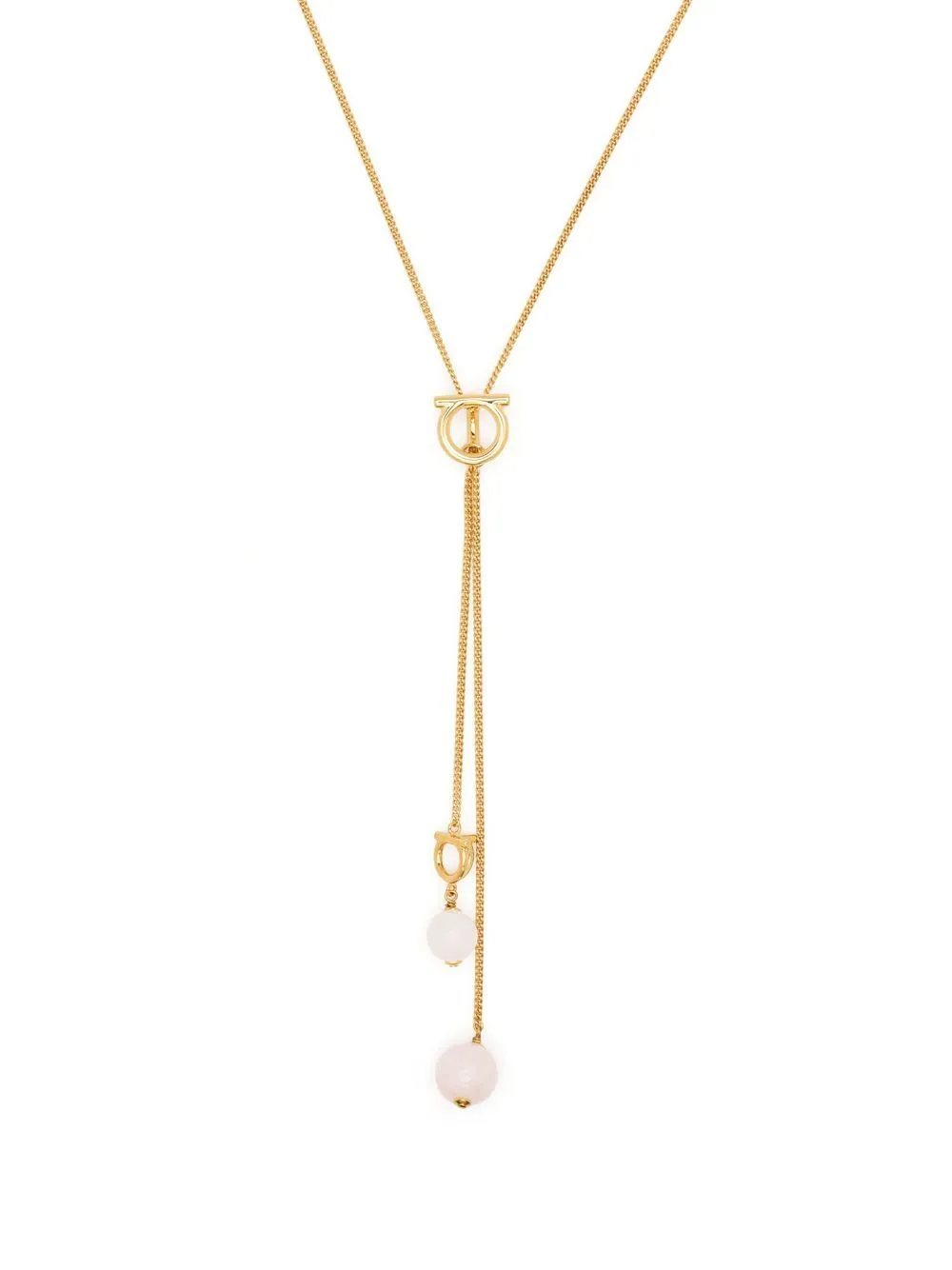 Salvatore Ferragamo Gancini Pendant Necklace