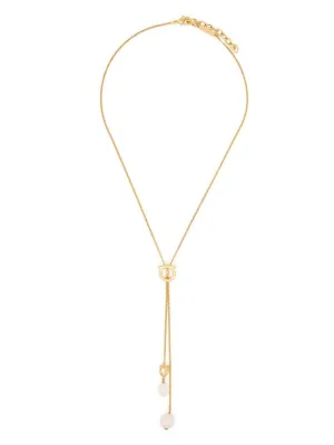 Salvatore Ferragamo Gancini Pendant Necklace