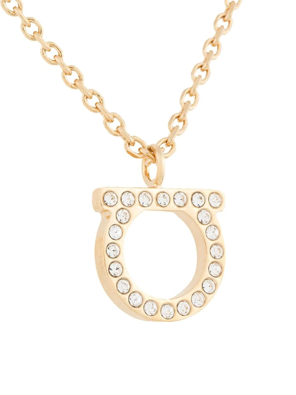 Salvatore Ferragamo Iconic Gancini Necklace