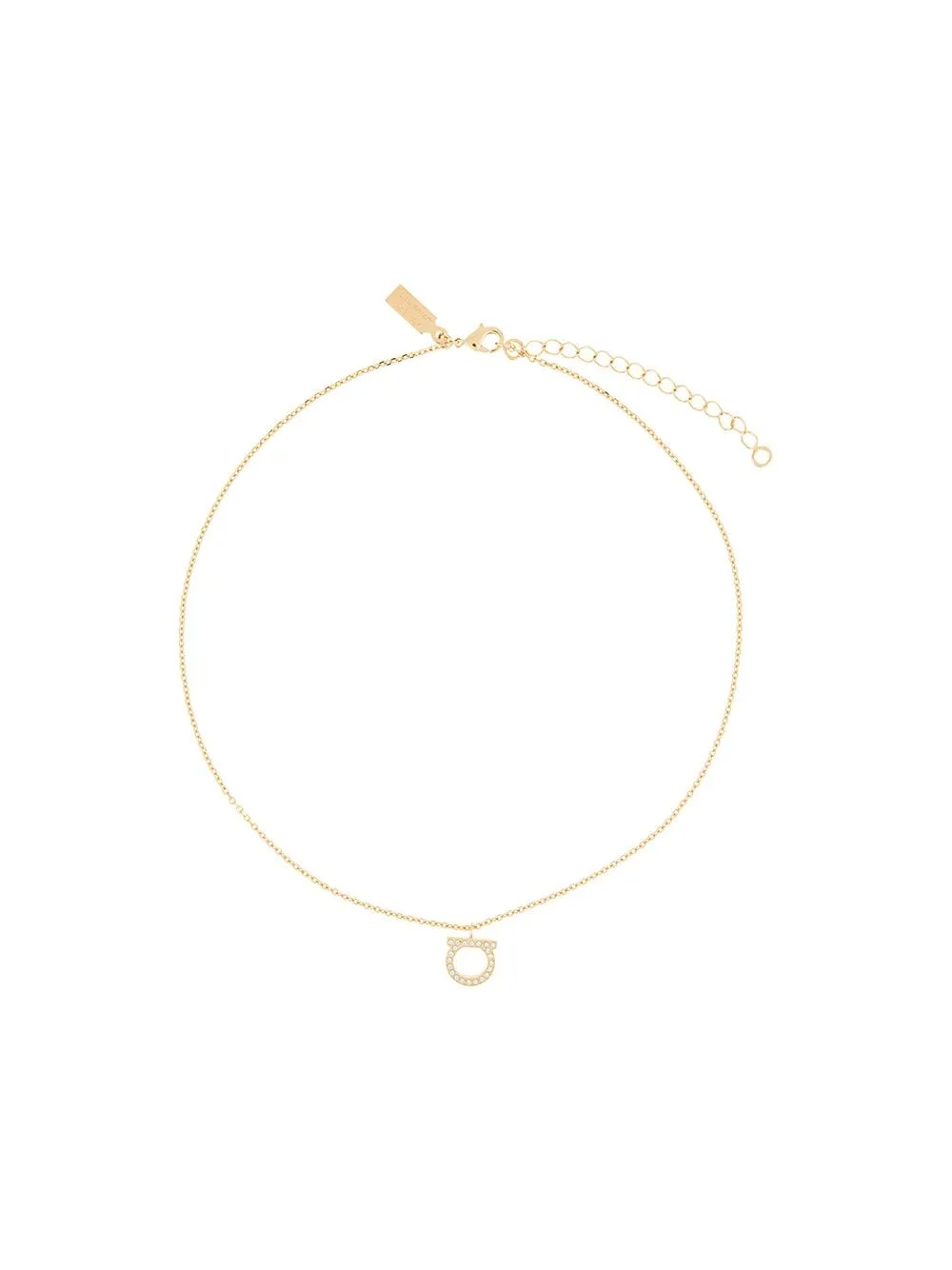 Salvatore Ferragamo Iconic Gancini Necklace