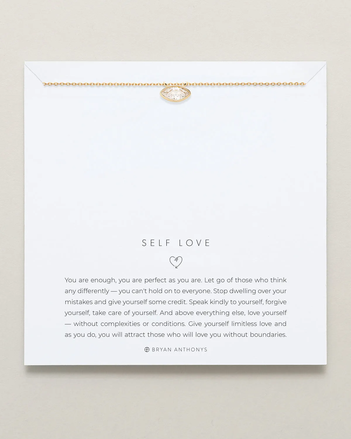 Self Love Marquise Necklace