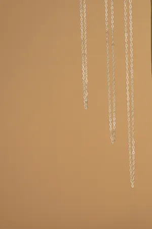 STERLING SILVER CABLE CHAIN