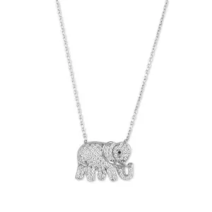 Sterling Silver Elephant Necklace