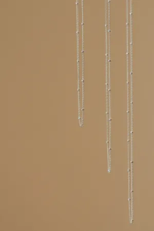 STERLING SILVER SATELLITE CABLE CHAIN