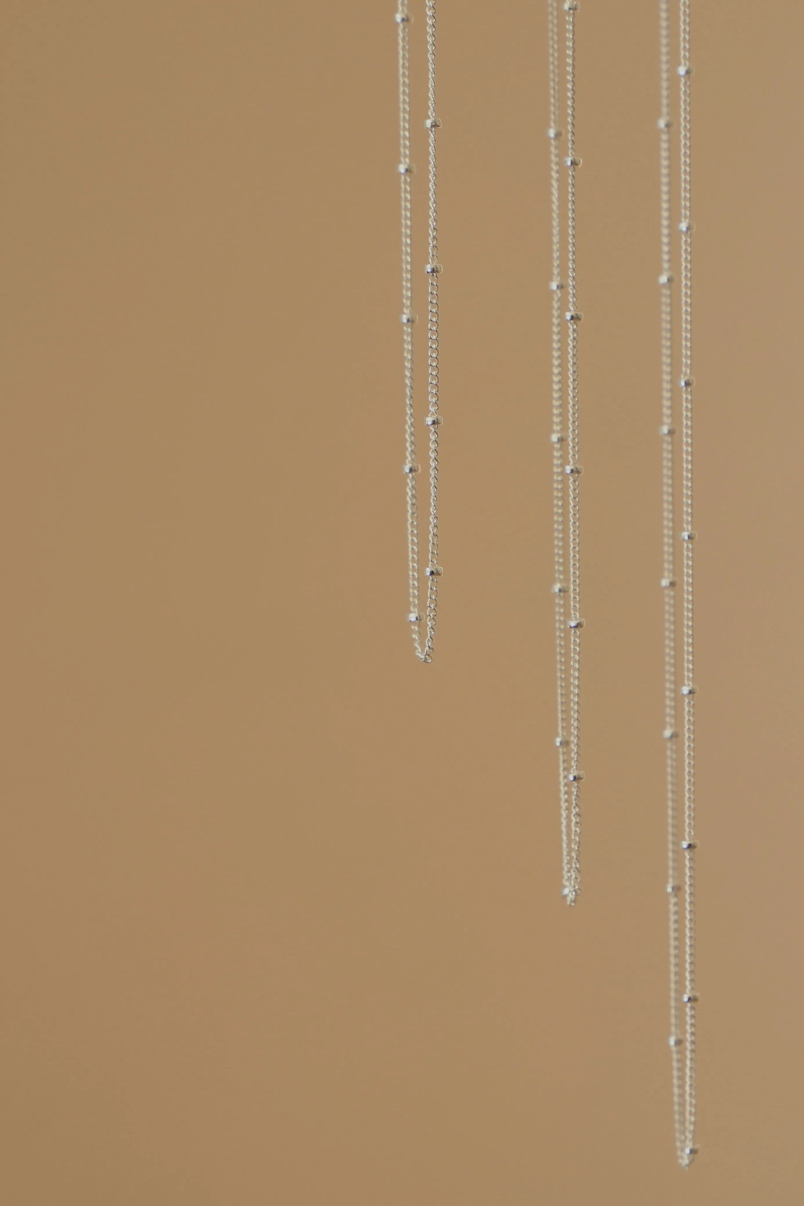 STERLING SILVER SATELLITE CABLE CHAIN