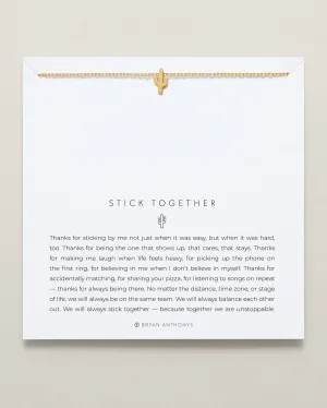 Stick Together Icon Necklace
