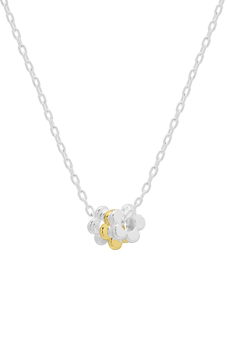 Trio Flower Necklace