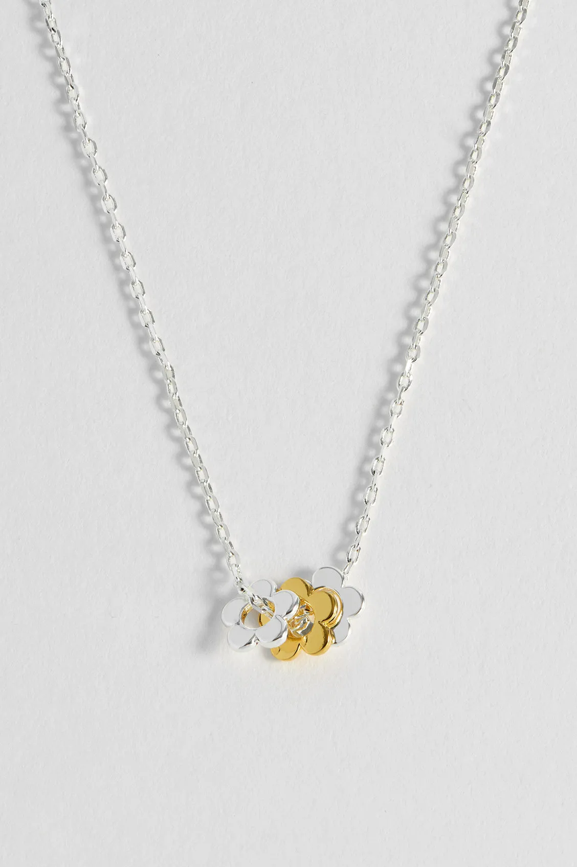 Trio Flower Necklace