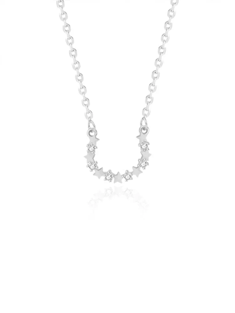 U-shaped Star Necklace