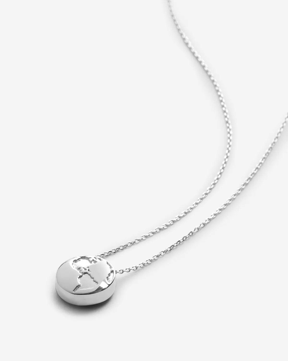 Us Against The World Icon Necklace